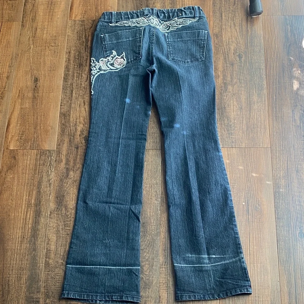 ❤️Route 66 Kids Dark Blue Jeans with Embroidered Detail